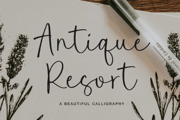 Antique Resort is a beautiful calligraphy font that brings a warm, organic feel to any digital project. As a web designer working on a boutique online store, I found myself searching for a typeface that could elevate the brand’s visual identity without overwhelming the user experience. Antique Resort fit perfectly—its elegant strokes and natural flow added character to the hero section of the homepage, while still maintaining a level of professionalism that resonated with the target audience.