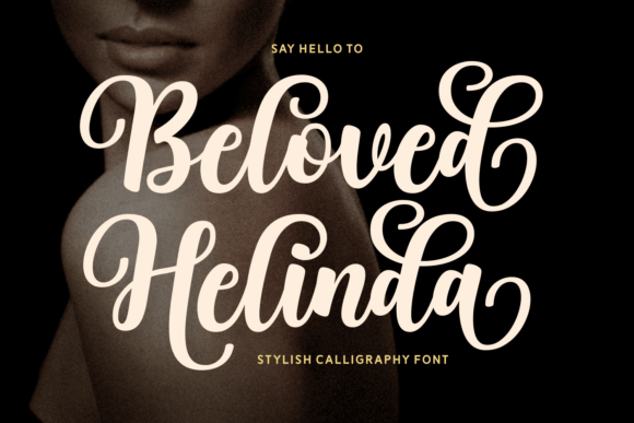 Beloved Helinda: A Stylish Calligraphy Font