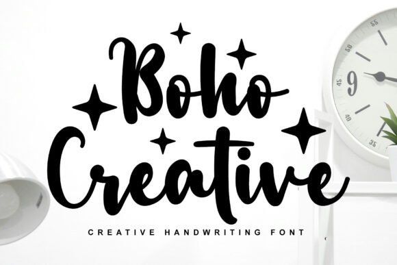Boho Creative: A Stylish Font for Your Brand