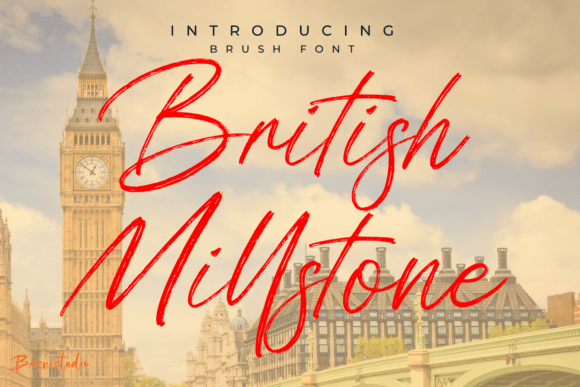 British Millstone: A Script Font for Web Design
