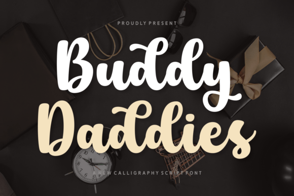 Buddy Daddies Font: Playful Script for Editorial Design