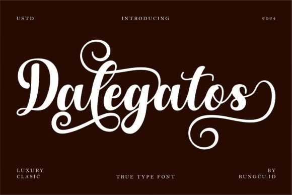 Dalegatos: A Luxurious Script Font
