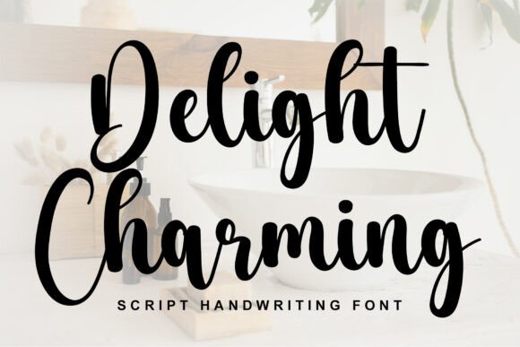 Delight Charming Font for Web Design