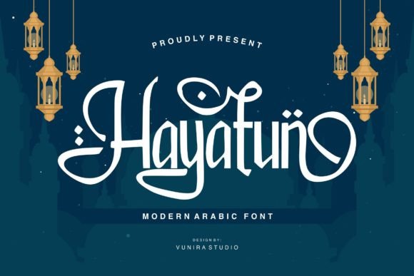 Hayatun: Modern Arabic Font for Impactful Design