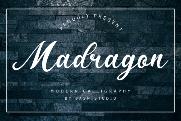 Madragon: A Bold Script Font for Campaigns