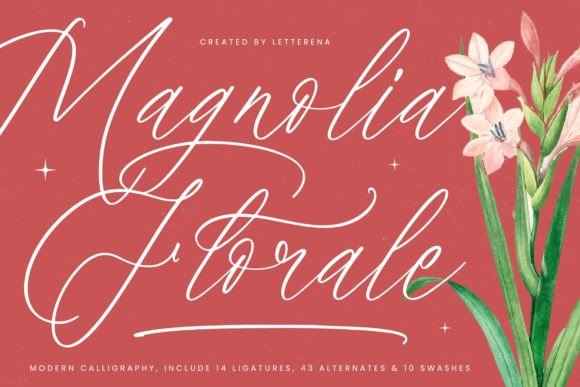 Magnolia Florale: A Luxurious Script Font
