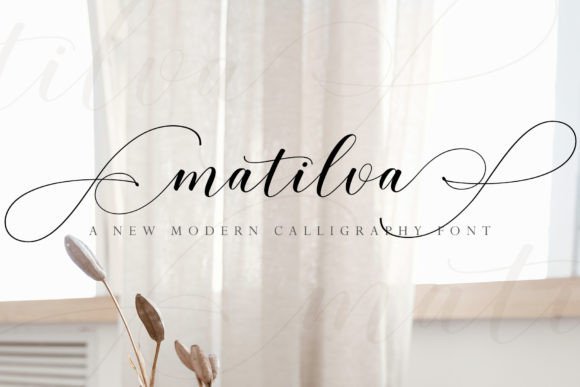 Matilva: A Modern Calligraphy Font for Elegant Design