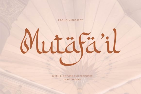 Mutafa’il: A Bold Arabic Typeface for Web Design
