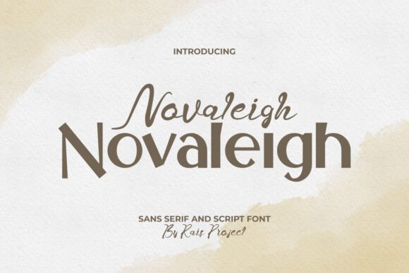 Novaleigh: A Modern Font for Digital Marketing