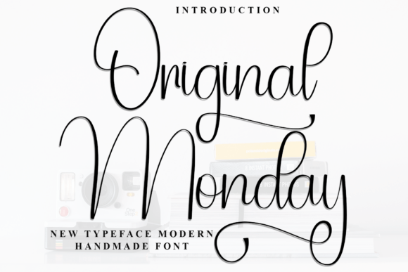 Original Monday: A Font for Modern Campaigns
