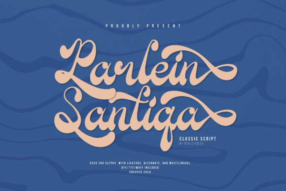 Parlein Santiqa Font for Web Design
