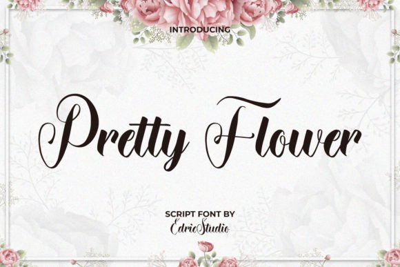 Pretty Flower Font: Elegant Script for Every Project