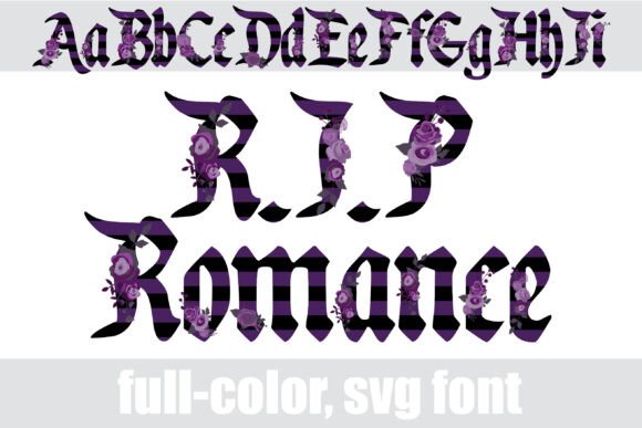 R.i.p Romance: A Bold Font for Creative Projects