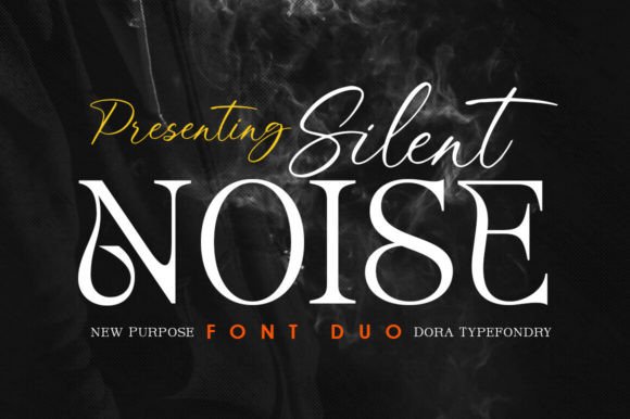 Silent Noise Font for Creative Makers