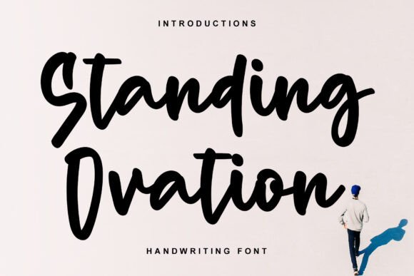 Standing Ovation Font for Web Design