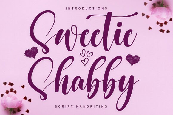 Sweetie Shabby: A Stylish Handwritten Font