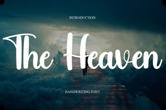 The Heaven: A Trendy Handwritten Font
