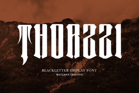 Thorzzi: Bold Blackletter Font